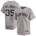 NY.Yankees #35 Cody Bellinger Player Gray Limited Home Fdoa Stitched Jerseys