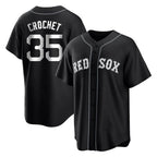 B.Red Sox #35 Garrett Crochet Player Black Home Game Gdoa Stitched Jerseys