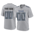 Custom T.Titans Gray Atmosphere Fashion Home Game Any Name & Numbers Gdoa Stitched Jerseys