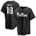 P.Phillies #16 Brandon Marsh Player Black Alt Fashion Home Game Fdoa Stitched Jerseys