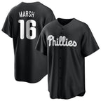 P.Phillies #16 Brandon Marsh Player Black Alt Fashion Home Game Fdoa Stitched Jerseys