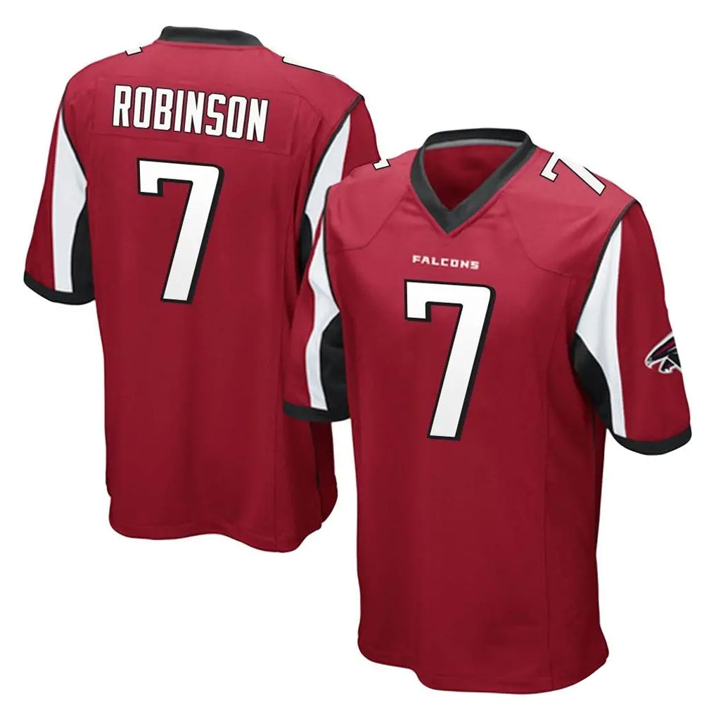 A.Falcons #7 Bijan Robinson Player Red Color Vapor Home Game Gdoa Stitched Jerseys