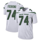 NY.Jets #74 Olu Fashanu Player White Spotlight Home Game Gdoa Stitched Jerseys