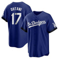 LA.Dodgers #17 Shohei Ohtani Player Royal City Connect Home Game Fdoa Stitched Jerseys