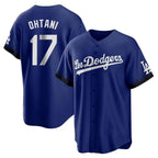 LA.Dodgers #17 Shohei Ohtani Player Royal City Connect Home Game Fdoa Stitched Jerseys