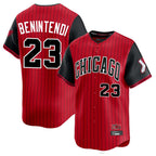 C.White Sox #23 Andrew Benintendi Player Red City Connect Limited Home Gdoa Stitched Jerseys