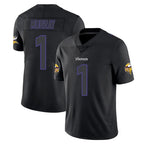 M.Vikings #1 Kyler Murray Player Black Impact LImited Home Game Gdoa Stitched Jerseys