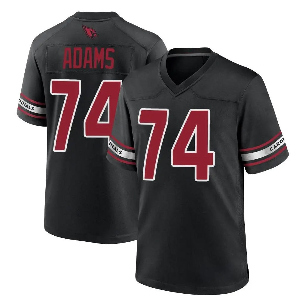 A.Cardinals #74 Isaiah Adams Player Black Alternate Game Gdoa Stitched Jerseys
