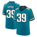 J.Jaguars #39 Cam Little Player Teal Prowler Throwback Limited Home Game Gdoa Stitched Jerseys
