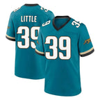 J.Jaguars #39 Cam Little Player Teal Prowler Throwback Limited Home Game Gdoa Stitched Jerseys
