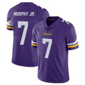 M.Vikings #7 Byron Murphy Jr. Player Purple Limited Vapor Untouchable Home Game Gdoa Stitched Jerseys