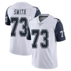 D.Cowboys #73 Tyler Smith Player White-Navy Limited Color Rush Vapor Untouchable Home Game Gdoa Stitched Jerseys