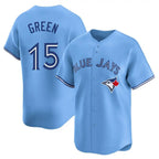 T.Blue Jays #15 Chad Green Player Blue Home Limited Fdoa Stitched Jerseys