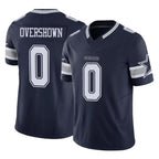 D.Cowboys #0 DeMarvion Overshown Player Navy Limited Vapor F.U.S.E. Home Game Gdoa Stitched Jerseys