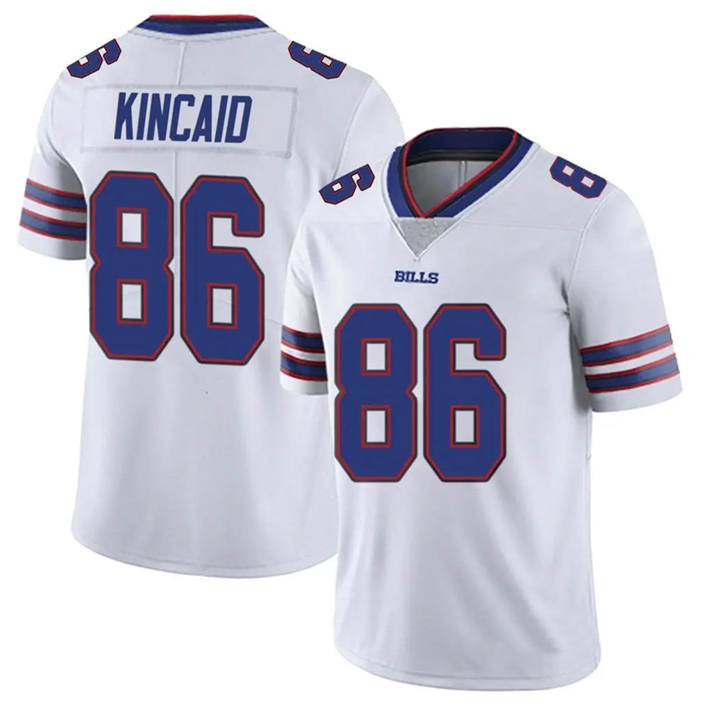 B.Bills #86 Dalton Kincaid Player White Vapor Untouchable Limited Gdoa Stitched Jerseys