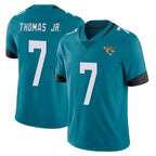 J.Jaguars #7 Brian Thomas Jr. Player Teal Vapor Untouchable Limited Home Game Gdoa Stitched Jerseys