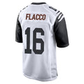 C.Bengals #16 Joe Flacco Player White Alternate Home Game Gdoa Stitched Jerseys