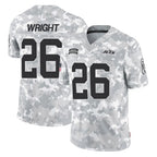 NY.Jets #26 Nahshon Wright Player Arctic Camo Salute to Service Limited Game Gdoa Stitched Jerseys