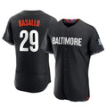 B.Orioles #29 Samuel Basallo Player Black City Connect Limited Elite Home Game Gdoa Stitched Jerseys
