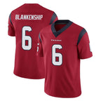 H.Texans #6 Reed Blankenship Player Red Limited Vapor Untouchable Home Game Gdoa Stitched Jerseys