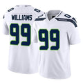 S.Seahawks #99 Leonard Williams Player White Limited Vapor F.U.S.E. Home Game Gdoa Stitched Jerseys