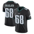 P.Eagles #68 Jordan Mailata Player Black Limited Vapor Untouchable Home Game Gdoa Stitched Jerseys
