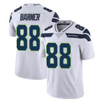 S.Seahawks #88 AJ Barner Player White Limited Vapor Untouchable Home Game Gdoa Stitched Jerseys