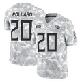 T.Titans #20 Tony Pollard Player Arctic Camo Limited Salute to Service Home Game Gdoa Stitched Jerseys