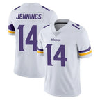 M.Vikings #14 Jauan Jennings Player White Limited Vapor Untouchable Home Game Gdoa Stitched Jerseys