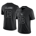 A.Cardinals #13 Kei'Trel Clark Player Black RFLCTV Limited Home Game Gdoa Stitched Jerseys