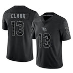 A.Cardinals #13 Kei'Trel Clark Player Black RFLCTV Limited Home Game Gdoa Stitched Jerseys
