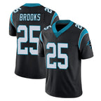 C.Panthers #25 Jonathon Brooks Player Black Vapor Untouchable Limited Game Gdoa Stitched Jerseys