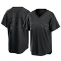 C.Cubs #23 Ryne Sandberg Player Black T-shirt Home Game Gdoa Stitched Jerseys