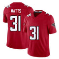 A.Falcons #31 Xavier Watts Player Red Team Color Vapor F.U.S.E. Limited Gdoa Stitched Jerseys