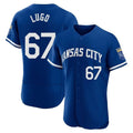 KC.Royals #67 Seth Lugo Player Royal Limited Elite Home Gdoa Stitched Jerseys