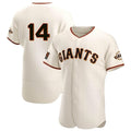 SF.Giants #14 Patrick Bailey Player Cream Home Limited Elite Fdoa Stitched Jerseys
