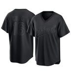 Athletics #16 Nick Kurtz Player Black Pitch Fashion T-shirt Home Game Gdoa Stitched Jerseys