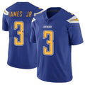 LA.Chargers #3 Derwin James Jr. Player Royal Limited Color Rush Vapor Untouchable Home Game Gdoa Stitched Jerseys