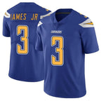 LA.Chargers #3 Derwin James Jr. Player Royal Limited Color Rush Vapor Untouchable Home Game Gdoa Stitched Jerseys