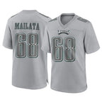 P.Eagles #68 Jordan Mailata Player Gray Atmosphere Fashion Home Game Gdoa Stitched Jerseys