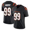 C.Bengals #99 Myles Murphy Player Black Vapor F.U.S.E. Limited Home Game Gdoa Stitched Jerseys