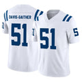 IN.Colts #51 Akeem Davis-Gaither Player White Limited Vapor F.U.S.E. Home Game Gdoa Stitched Jerseys