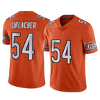 C.Bears #54 Brian Urlacher Player Orange Alternate Vapor Limited Home Game Gdoa Stitched Jerseys