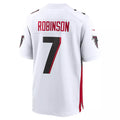 A.Falcons #7 Bijan Robinson Player White Game Home Gdoa Stitched Jerseys