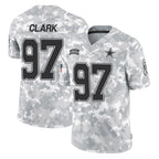 D.Cowboys #97 Kenny Clark Player Arctic Camo Salute to Service Limited Home Game Gdoa Stitched Jerseys