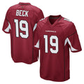 A.Cardinals #19 Carson Beck Player Cardinal Home Game Gdoa Stitched Jerseys
