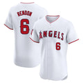 LA.Angels #6 Anthony Rendon Player White Limited Elite Fdoa Stitched Home Jerseys