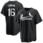 St. Louis Cardinals #16 Nolan Gorman Player Black City Connect Home Limited Fdoa Stitched Jerseys
