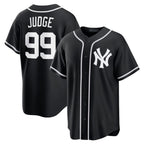 NY.Yankees #99 Aaron Judge Player Black Out Game Fdoa Stitched Jerseys