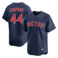 B.Red Sox #44 Aroldis Chapman Player Navy Limited Home Game Gdoa Stitched Jerseys